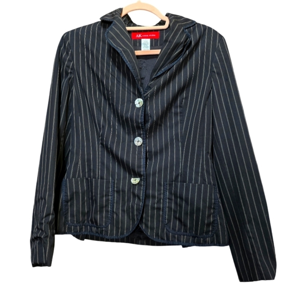 Anne Kleine Striped Blazer